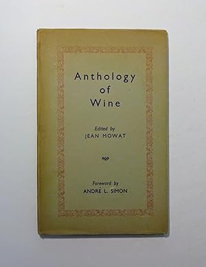 Imagen del vendedor de Anthology of Wine a la venta por CraigsClassics