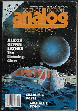 Bild des Verkufers fr ANALOG Science Fiction/ Science Fact: February, Feb. 1991 zum Verkauf von Books from the Crypt