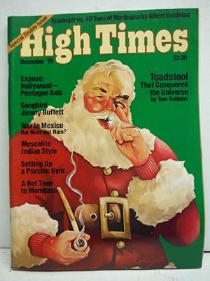 Seller image for High Times Magazine, December 1976, #16 for sale by Imperial Books and Collectibles