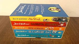 Seller image for David Walliams Series 1 - Best Box Set Ever 5 Books Collection Set (Billionaire Boy, Mr Stink, The Boy in the Dress, Gansta Granny, Rat burger) for sale by BoundlessBookstore