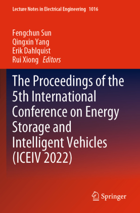 Imagen del vendedor de The Proceedings of the 5th International Conference on Energy Storage and Intelligent Vehicles (ICEIV 2022) a la venta por moluna