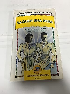 Imagen del vendedor de Saquen Una Hoja (Spanish Edition) a la venta por SoferBooks