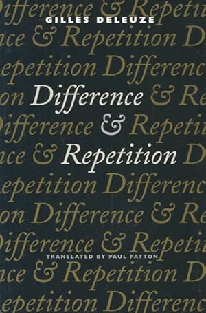 Immagine del venditore per Difference and Repetition venduto da GreatBookPricesUK