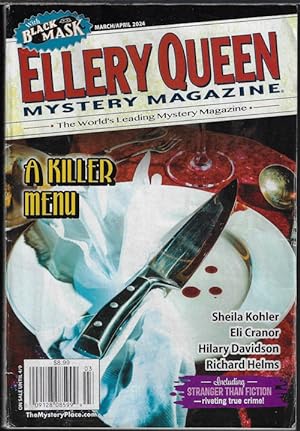 Bild des Verkufers fr ELLERY QUEEN Mystery Magazine: March, Mar. / April, Apr. 2024 zum Verkauf von Books from the Crypt