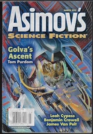 Bild des Verkufers fr ASIMOV'S Science Fiction: March, Mar. 2012 zum Verkauf von Books from the Crypt
