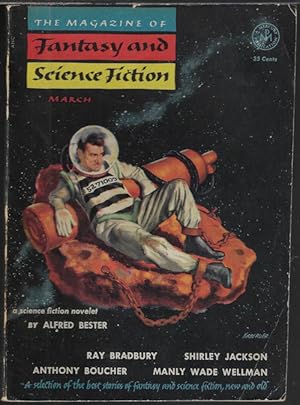 Image du vendeur pour The Magazine of FANTASY AND SCIENCE FICTION (F&SF): March, Mar. 1954 mis en vente par Books from the Crypt