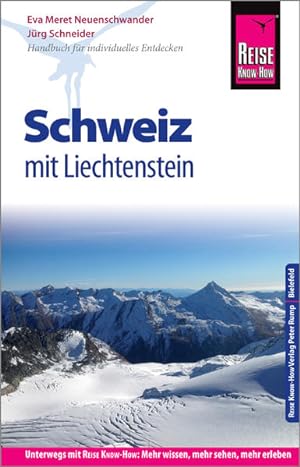 Image du vendeur pour Reise Know-How Reisefhrer Schweiz mit Liechtenstein mis en vente par Studibuch