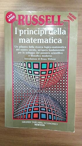 Bild des Verkufers fr I principi della matematica zum Verkauf von librisaggi