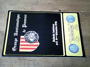 Groupe numismatique de provence. Bulletin intérieur n° 3 - 4ème trimestre 1976
