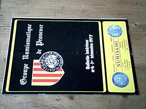 Groupe numismatique de provence. Bulletin intérieur n° 4 - 1er trimestre 1977