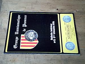 Groupe numismatique de provence - Bulletin intérieur n° 2 - 3ème trimestre 1976