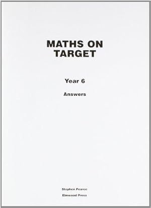 Image du vendeur pour Maths on Target Year 6 Answers mis en vente par WeBuyBooks