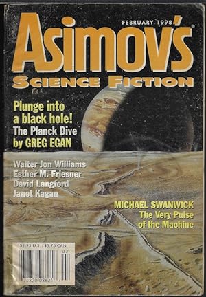 Image du vendeur pour ASIMOV'S Science Fiction: February, Feb. 1998 mis en vente par Books from the Crypt