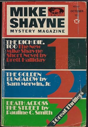 Seller image for MIKE SHAYNE MYSTERY MAGAZINE: October, Oct. 1975 for sale by Books from the Crypt