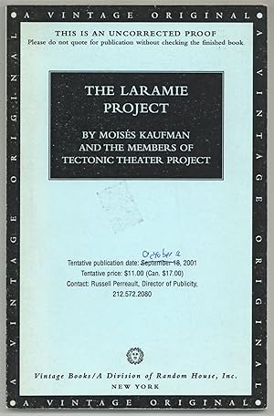Imagen del vendedor de The Laramie Project a la venta por Between the Covers-Rare Books, Inc. ABAA