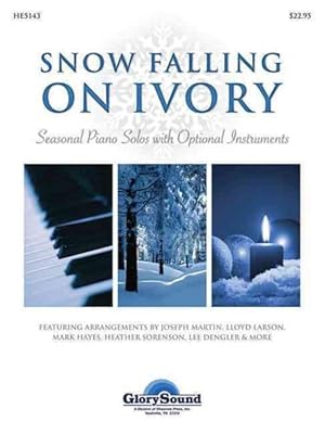 Seller image for Snow Falling on Ivory : Seasonal Piano Solos With Optional Instruments for sale by GreatBookPrices