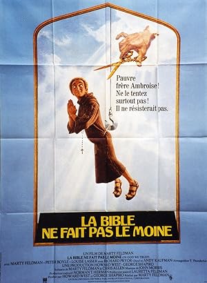 "LA BIBLE NE FAIT PAS LE MOINE (IN GOD WE TRUST)" Réalisé par Marty FELDMAN en 1980 avec Marty FE...