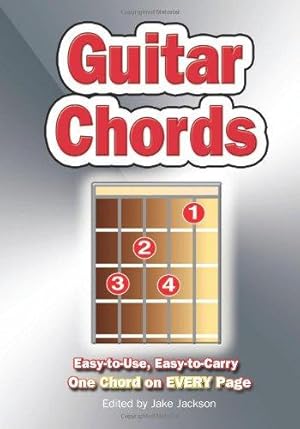 Bild des Verkufers fr Guitar Chords: Easy-to-use, Easy-to-carry. One Chord on EVERY Page. zum Verkauf von WeBuyBooks