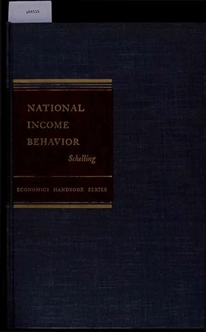 Seller image for National Income Behavior. An Introduction to Algebraic Analysis. First Edition. for sale by Antiquariat Bookfarm
