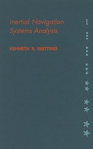 Bild des Verk�ufers f�r Inertial Navigation Systems Analysis zum Verkauf von AHA-BUCH GmbH