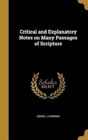 Imagen del vendedor de Critical and Explanatory Notes on Many Passages of Scripture a la venta por AHA-BUCH GmbH