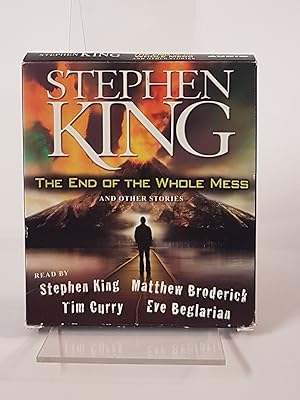 Bild des Verkufers fr The End of the Whole Mess and Other Stories - 4 CD Audio Book - The End of the Whole Mess, The Doctor's Case, The Moving Finger, Home Delivery, 4 CD Audio Book. 5hrs Duration. An adaptation of "Nightmares & Dreamscapes" zum Verkauf von CURIO