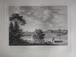 Original Antique Engraving Illustrating Melton Constable in Norfolk, the Seat of Sir Edward Astle...