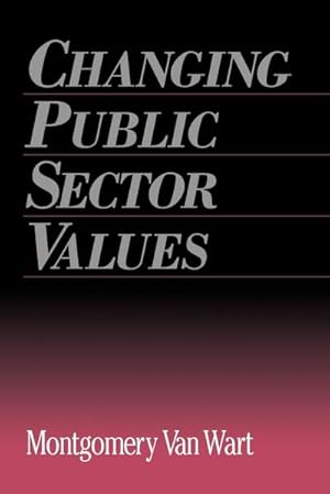 Imagen del vendedor de Changing Public Sector Values a la venta por AHA-BUCH GmbH