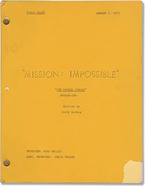 Bild des Verk�ufers f�r Mission: Impossible: The Double Circle (Original screenplay for the 1969 television episode) zum Verkauf von Royal Books, Inc., ABAA