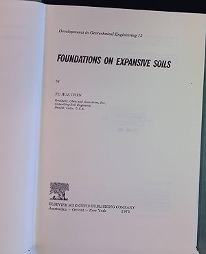 Immagine del venditore per Foundations on Expansive Soils Developments in Geotechnical Engineering, 12 venduto da books4less (Versandantiquariat Petra Gros GmbH & Co. KG)