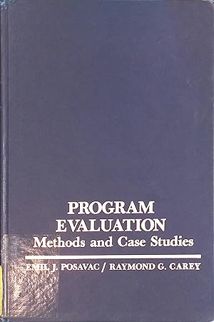 Bild des Verkufers fr Programme Evaluation: Methods and Case Studies zum Verkauf von books4less (Versandantiquariat Petra Gros GmbH & Co. KG)
