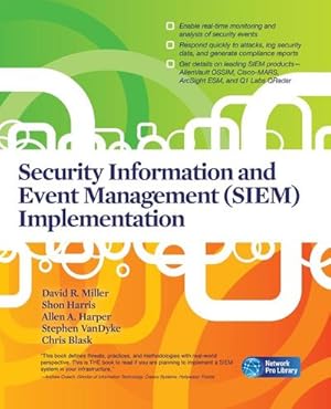 Immagine del venditore per Security Information and Event Management (SIEM) Implementation venduto da AHA-BUCH GmbH