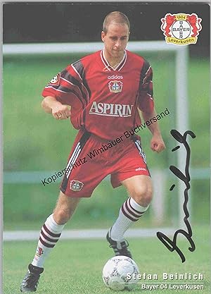 Bild des Verk�ufers f�r Original Autogramm Stefan Beinlich /// Autogramm Autograph signiert signed signee zum Verkauf von Antiquariat im Kaiserviertel | Wimbauer Buchversand