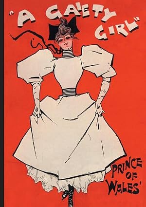 Bild des Verk�ufers f�r Carnet Blanc, Affiche Gaiety Girl zum Verkauf von AHA-BUCH GmbH