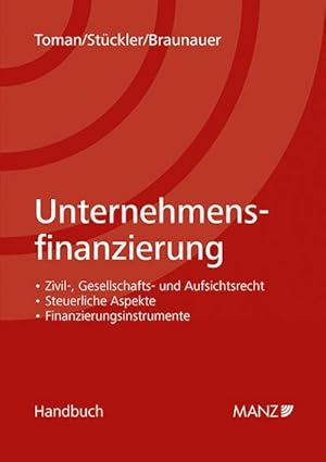 Seller image for Unternehmensfinanzierung (Handbuch) for sale by AHA-BUCH GmbH