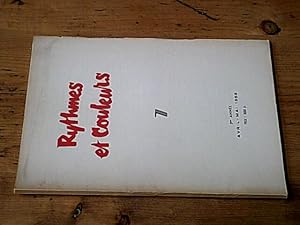 Revue Rythmes et couleurs numéro 7 - Avril-Mai 1958 (3ème année)