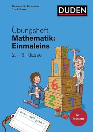 Seller image for bungsheft Mathematik - Einmaleins 2./3. Klasse : Mit Stickern und Lernerfolgskarten for sale by AHA-BUCH GmbH