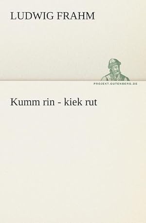 Immagine del venditore per Kumm rin - kiek rut venduto da AHA-BUCH GmbH