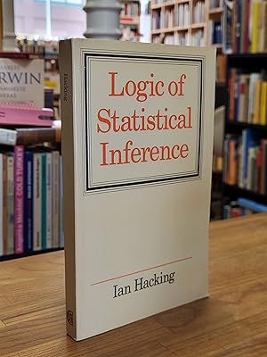 Seller image for Logic of Statistical Inference, for sale by Antiquariat Orban & Streu GbR