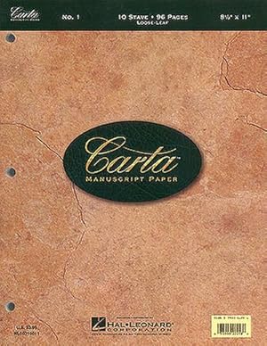 Bild des Verk�ufers f�r Carta Manuscript Paper No. 1 - Basic zum Verkauf von AHA-BUCH GmbH