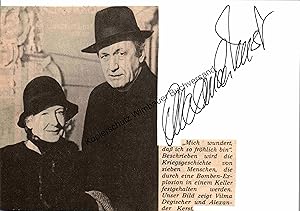 Bild des Verkufers fr Original Autogramm Alexander Kerst (1924-2010) sterr. Schauspieler /// Autogramm Autograph signiert signed signee zum Verkauf von Antiquariat im Kaiserviertel | Wimbauer Buchversand