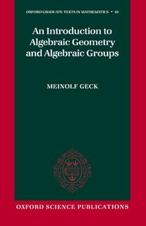 Immagine del venditore per Introduction to Algebraic Geometry and Algebraic Groups venduto da GreatBookPricesUK