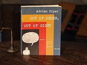 Seller image for Out of Order, Out of Sight Volume 1: Selected Writings in Meta-Art, Adrian Piper for sale by SweeneySells