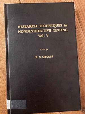 Bild des Verkufers fr Research Techniques in Nondestructive Testing. Volume 5. zum Verkauf von Plurabelle Books Ltd