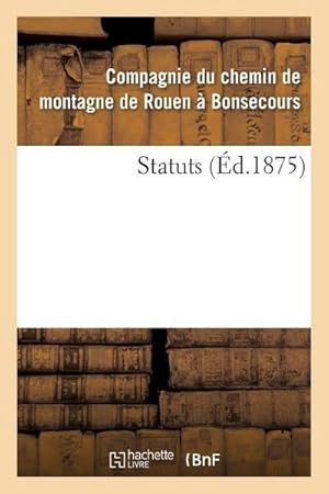 Bild des Verk�ufers f�r Statuts zum Verkauf von AHA-BUCH GmbH