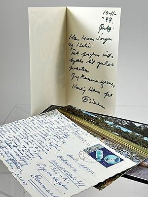 Bild des Verk�ufers f�r Fire h�ndskrevne kort. zum Verkauf von Vangsgaards Antikvariat Aps