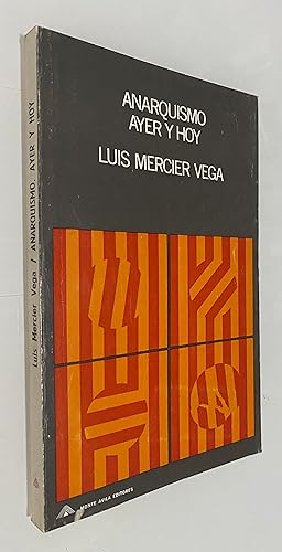 Imagen del vendedor de Anarquismo, Ayer y Hoy a la venta por Nk Libros