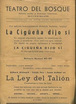 Seller image for LA CIG�E�A DIJO SI/ NO-D-/ LA LEY DEL TALION. for sale by Libros Ambig�