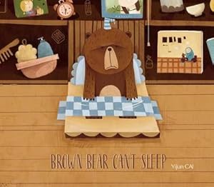 Bild des Verk�ufers f�r Brown Bear Can't Sleep zum Verkauf von AHA-BUCH GmbH
