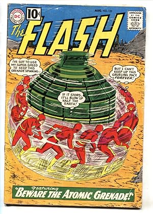 Seller image for FLASH #122 First appearance of THE TOP-DC comic book 1961 for sale by DTA Collectibles